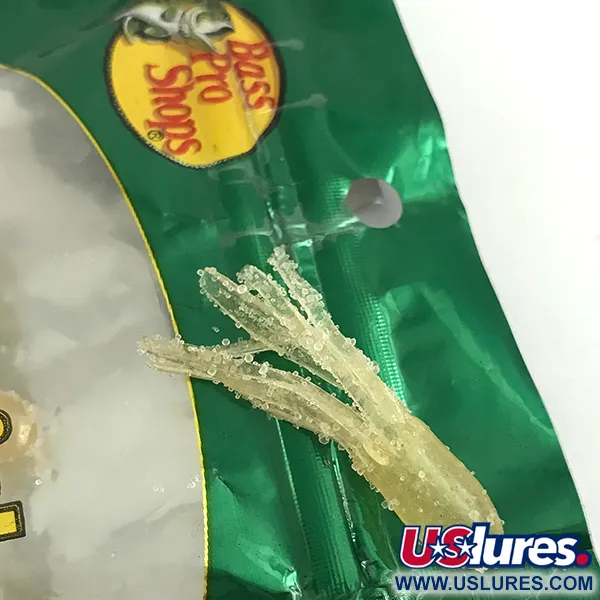 Bass Pro Shops Squermin' Squirts Tube, Wit Glow, 3.5cm, Glow, #6094