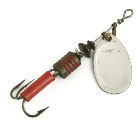 Mepps Aglia 1 Spinner, Zilver, 3.5g, Frans Blad, #6111