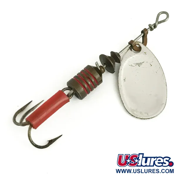 Mepps Aglia 1 Spinner, Zilver, 3.5g, Frans Blad, #6111