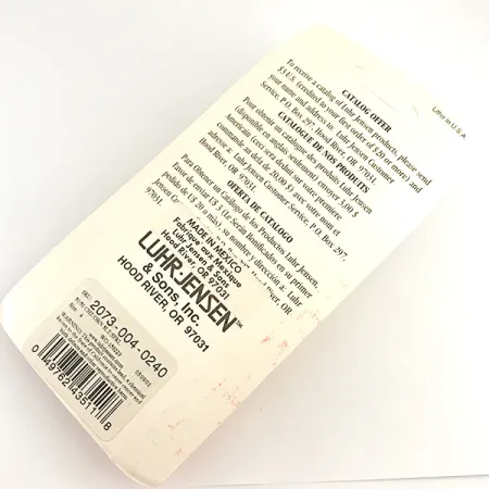 Luhr Jensen TEE Spoon UV Lepel, Groen/Fluo Geel, 14g, UV-reactief, #6128