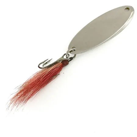 Weber MrChamp Lepel, Nikkel, 21g, Geveerde haak, #6130