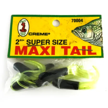 Creme Maxi Tail soft bait UV