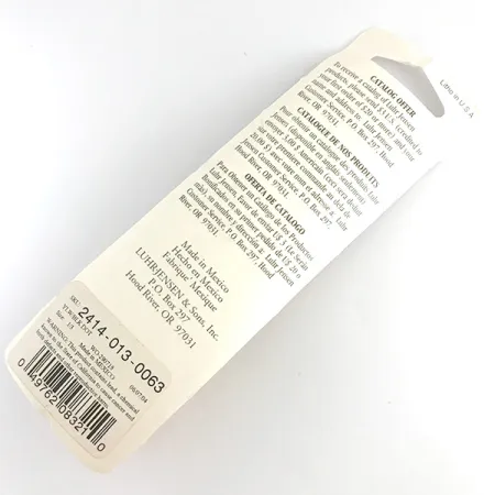 Luhr Jensen Shyster Spinner, Geel/Goud/Holo, 9g, Veren, #2414-013-0063