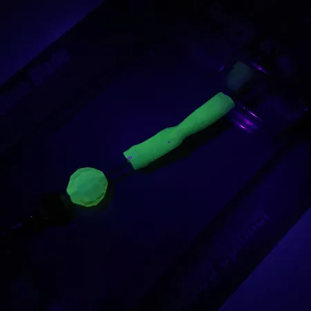 Luhr Jensen ClearWater Flash UV Spinner, Zilver, 7g, UV-actief, #6154