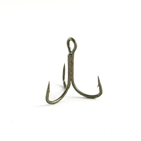 Gamakatsu Treble Hooks #6 Dreggen, Brons, EWG, #6162
