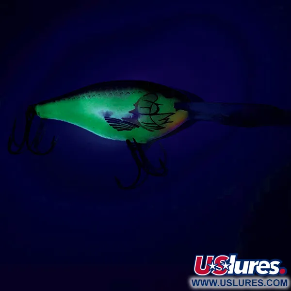 Rapala Risto Rap Plug, Yellow / Brown, 16g, Diepduikend, #6163