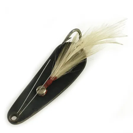 Weezel bait Rex Spoon Lepel, Messing / Zwart, 12,5g, Wiervrij, #6181