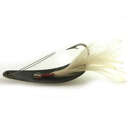 Weezel bait Rex Spoon Lepel, Messing / Zwart, 12,5g, Wiervrij, #6181
