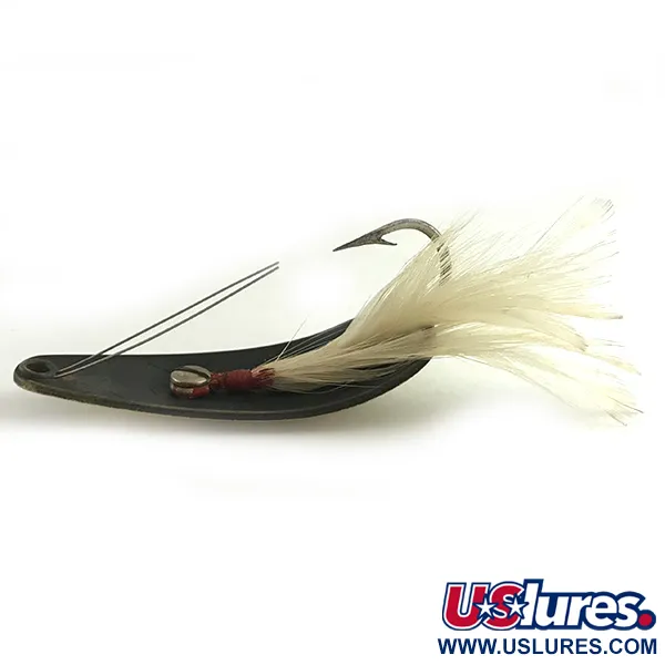Weezel bait Rex Spoon Lepel, Messing / Zwart, 12,5g, Wiervrij, #6181