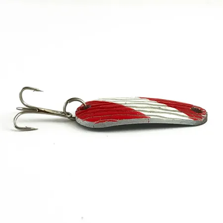 Herter's Hudson bay spoon Lepel, Rood / Wit / Nikkel, 7g, #6191