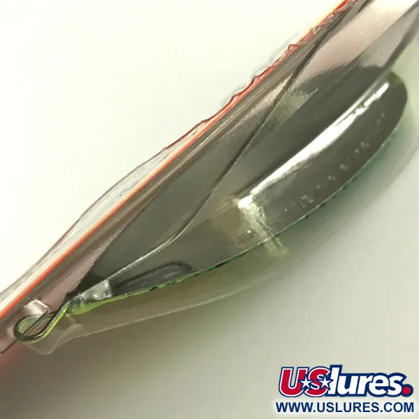 Johnson Silver Minnow Weedless Lepel, Oranje/Groen, 21g, UV Glow, #6192