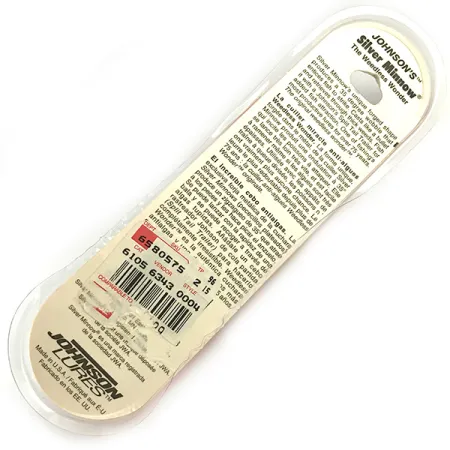 Johnson Silver Minnow UV Lepel, Firetiger, 21g, Weedless, #6257