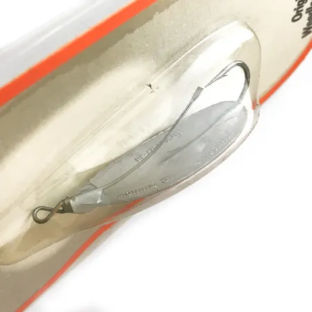 Weedless Johnson Silver Minnow Lepel, Groen/Oranje/Nikkel, 5g, #6193