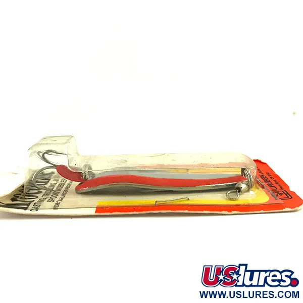 Luhr Jensen Krocodile Die #4 UV Lepel, Nikkel/Rood, 14g, UV, #6195