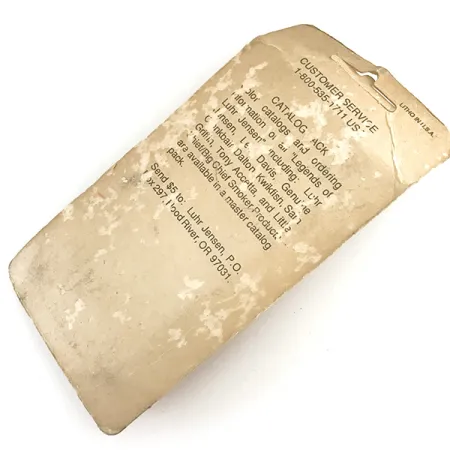 Luhr Jensen Krocodile Stubby Lepel, Wit / Blauw, 24g, Compact, #6197