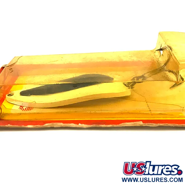 Luhr Jensen Krocodile Stubby Lepel, Wit / Blauw, 24g, Compact, #6197