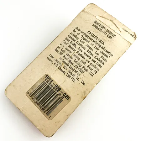 Luhr Jensen Krocodile Stubby Lepel, Gehamerd Nikkel/Rood UV, 18g, #6222