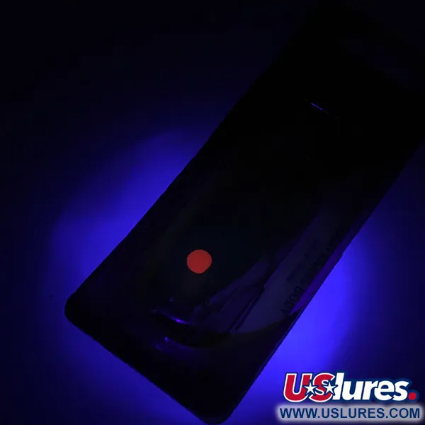 Luhr Jensen Les Davis Hotrod Lepel, Nickel/Red Dot UV, 14g, #6229