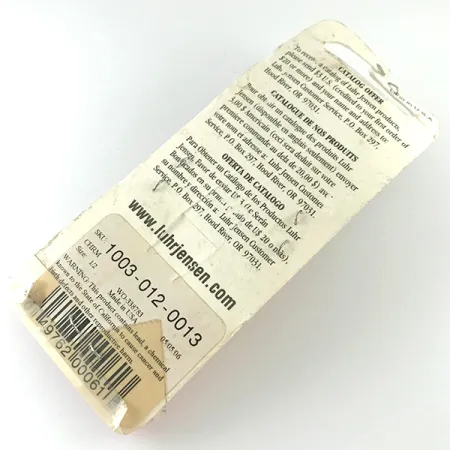 Luhr Jensen Krocodile Die #4 Lepel, Nikkel, 14g, Verre worp, #6230