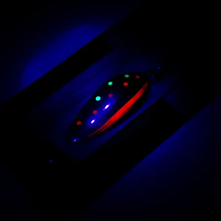 Luhr Jensen Krocodile Stubby Lepel, Trout UV Glow, 11.3g, #6231