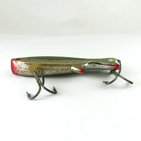 Doll Doll Fish Lipless, Silver / Green, 14g, zinkend, ratelend, #6233