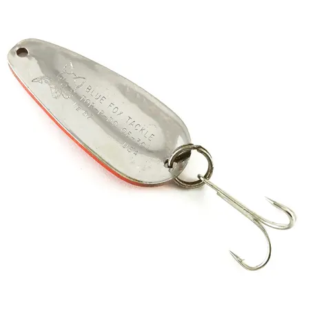 Blue Fox Tor-P-Do Lepel, Rood/Zwart/Nikkel, 14g, #6234