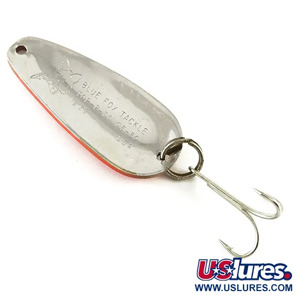 Blue Fox Tor-P-Do Lepel, Rood/Zwart/Nikkel, 14g, #6234