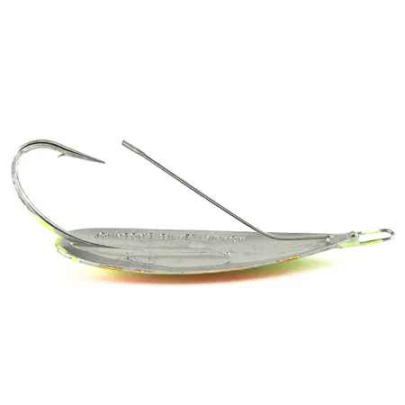 Johnson Silver Minnow UV Lepel, Oranje/Groen/Geel, 21g, UV, #6237