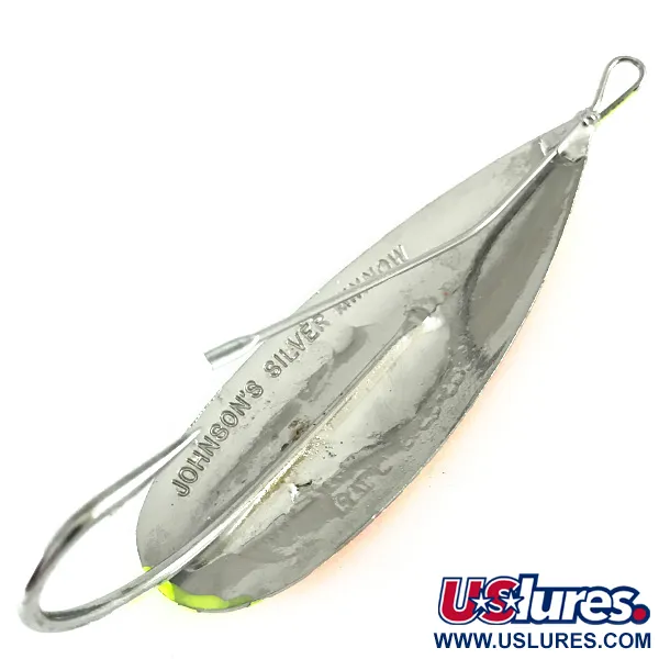 Johnson Silver Minnow UV Lepel, Oranje/Groen/Geel, 21g, UV, #6237
