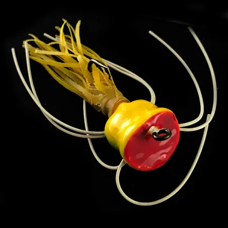 Fred Arbogast Hula Popper Popper, Frog, 1,6g, Rubberen Skirt, #6241