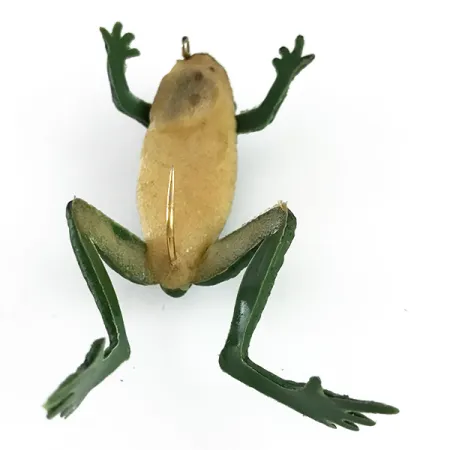 Delong Frog Softbait kikker, Groen, 5g, Enkele haak, #6251