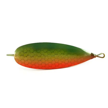 Johnson Silver Minnow Lepel Weedless, Groen/Nikkel/UV, 21g, #6259