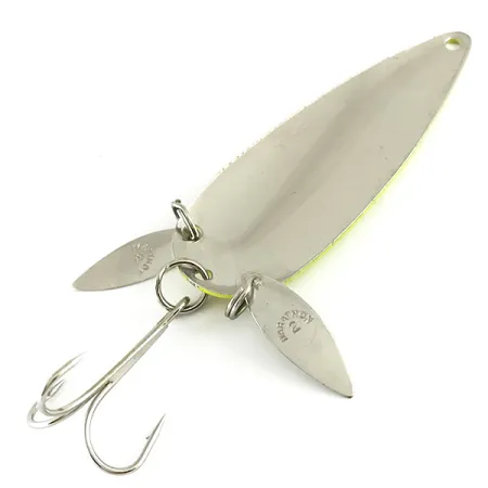 Marathon (with sonic blades) Lepel, Geel/Nikkel, 17g, UV-actief, #6260