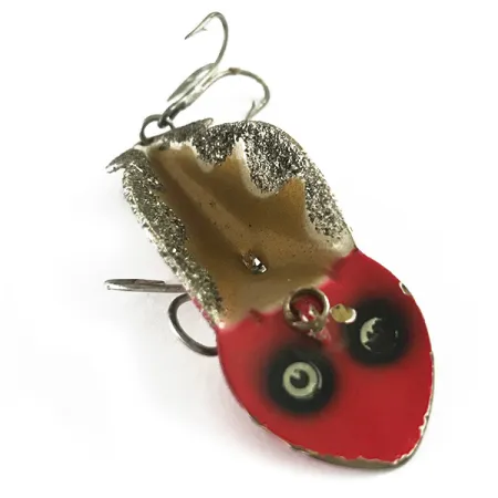 Buck Perry Spoonplug Lepel, Rood/Goud/Zilver, 10g, #6263