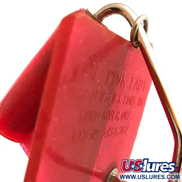 Luhr Jensen Pink Lady Trolling Diver, Roze, 60g, Trip-systeem, #6276