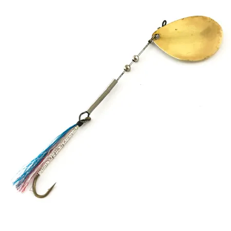 Worth 4 Spinner, Messing, 3.5g, Tinsel enkele haak, #6285