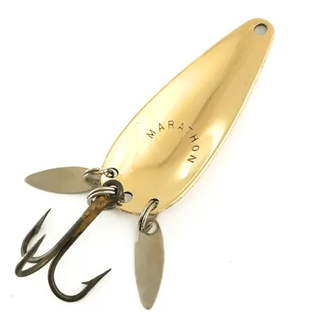 Marathon (with sonic blades) Lepel, Goud, 12g, Spinnerbladjes #6286