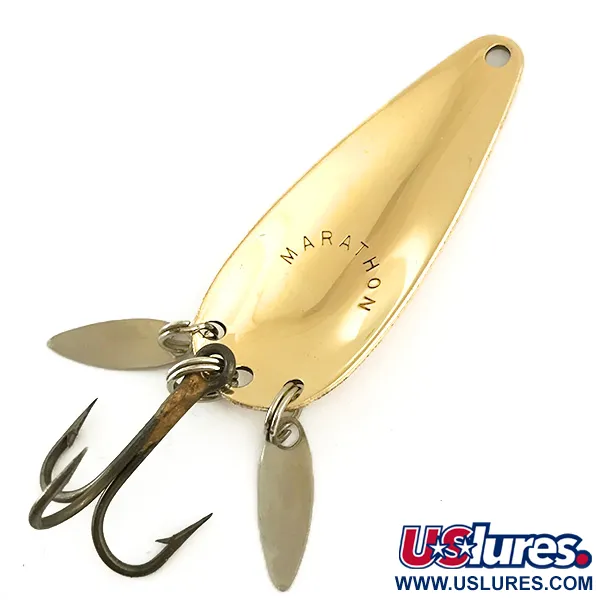 Marathon (with sonic blades) Lepel, Goud, 12g, Spinnerbladjes #6286