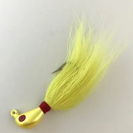 Northland Sting'r Bucktail Jig UV, Geel / Rood, 14g, UV, #6289