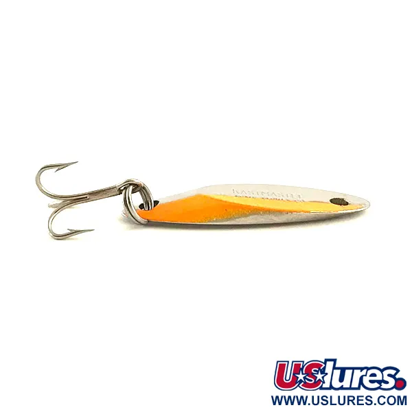 Acme Kastmaster Lepel, Nikkel / Oranje, 2,5g, Vintage, #6314
