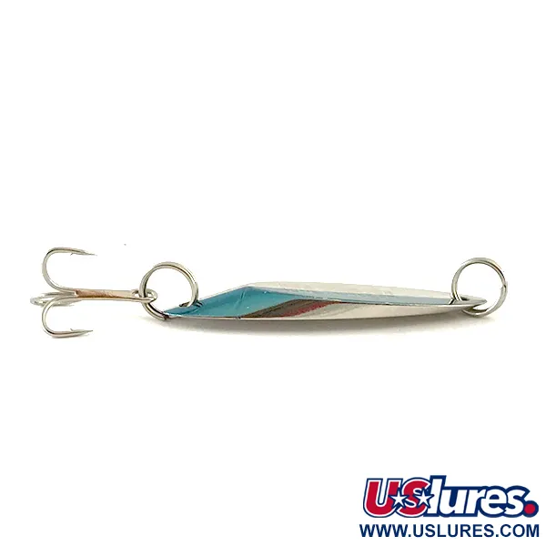 Acme Kastmaster Lepel, Nikkel / Blauw, 7g, Lange Worpen, #6318