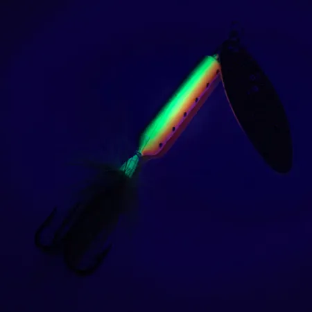 Worden’s Original Rooster Tail UV Spinner, Fire Tiger, 12g, UV, #6989