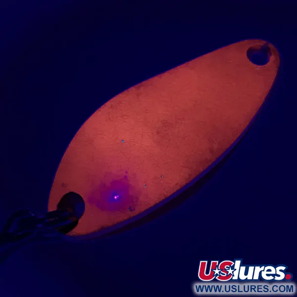 Luhr Jensen Krocodile Stubby UV Lepel, Red UV Glow, 7g, UV-Glow, #6350