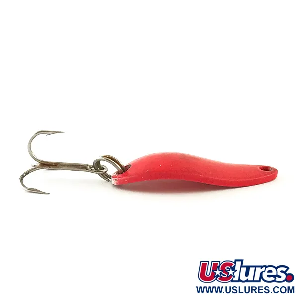 Luhr Jensen Krocodile Stubby UV Lepel, Red UV Glow, 7g, UV-Glow, #6350