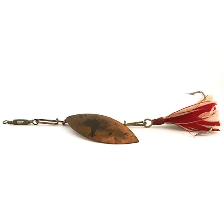 G.M. Skinner Willow leaf spoon, Koper/Rood, 25g, Verendreg, #6370