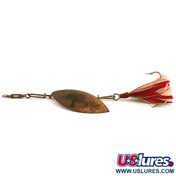 G.M. Skinner Willow leaf spoon, Koper/Rood, 25g, Verendreg, #6370