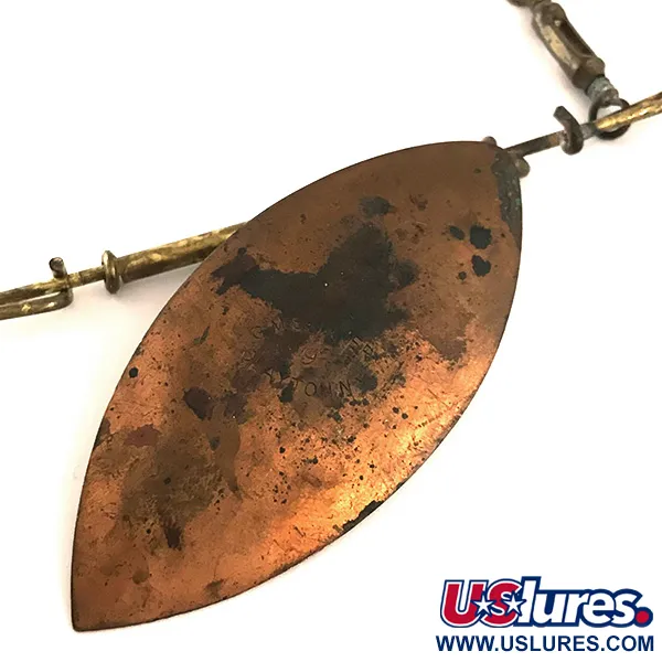 G.M. Skinner Willow leaf spoon, Koper/Rood, 25g, Verendreg, #6370