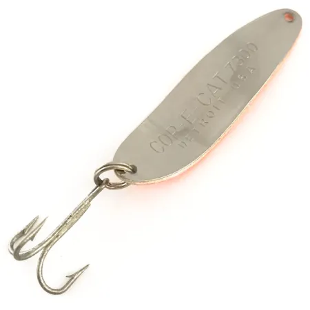 Lepel Dardevle Cop-E-Cat 7300 Glow, Oranje/Crème, 10g, Glow, #6376