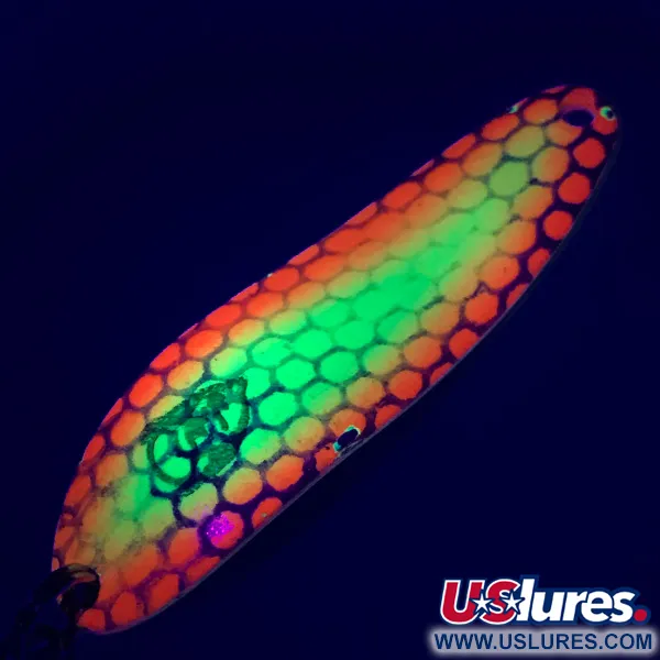 Dardevle Cop-E-Cat 7300 UV Lepel, Geel/Oranje, 10g, UV Gloed, #6377