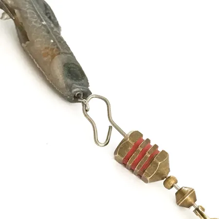 Mepps Comet Mino 1 Spinner, Zilver, 4,6g, Dubbele haken, #6406